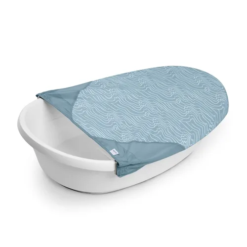 Ingenuity Full Comfort - Bañera 3 en 1 para bebé, 3 fases de uso, recién nacido a niño, soporte ajustable de cobertura completa, incluye 2 tazas de
