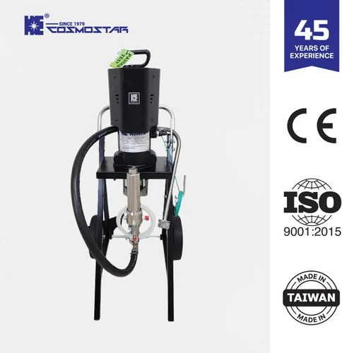 Miniatura 3 de Cosmostar AX1300 Pulverizador neumático sin aire 30:1, presión máxima de trabajo de fluidos 3600 PSI, spray de pintura de alta eficiencia, máquinas