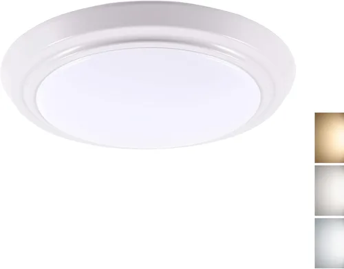 YoonLIT - Lámpara de techo LED de montaje empotrado de 9 pulgadas, 120 V, 3000 K/4000 K/5000 K CCT ajustable, lámpara de techo regulable, 17.5 W