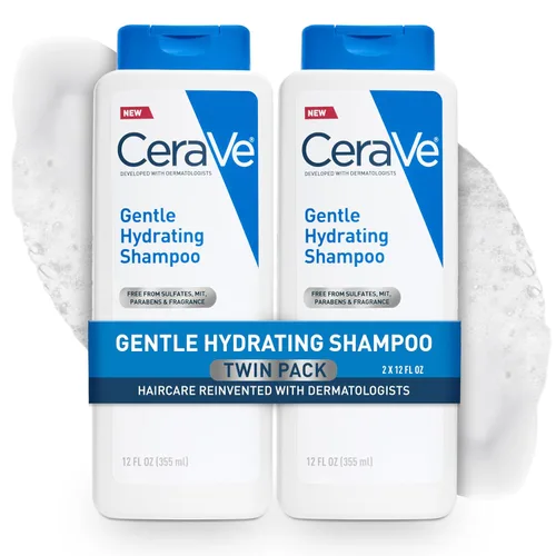 Miniatura 14 de CeraVe Champú Hidratante Suave, Con Ceramidas, Niacinamida y Ácido Hialurónico Para Cabello y Cuero Cabelludo Suaves y de Aspecto Saludable, Champú