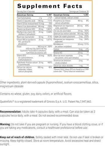 Miniatura 2 de Integrative Therapeutics Osteoprime Forte - Suplemento de calcio para apoyo a la salud ósea* - Suplemento nutricional para apoyo musculoesquelético*