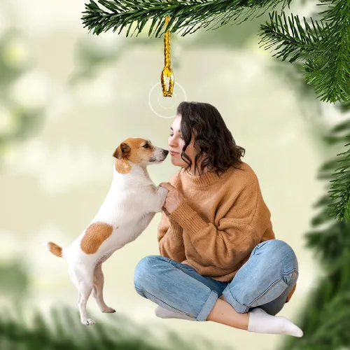 Miniatura 28 de IZI POD - Adorno familiar 2025, recuerdo de Navidad personalizado, decoración de madera o acrílico 2D personalizada para el hogar y el automóvil