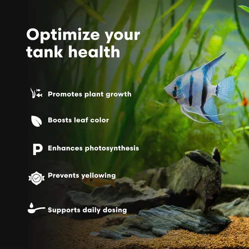 Miniatura 4 de Brightwell Aquatics Florin-Fe Suplemento de hierro para acuarios plantados - Fuente de hierro de doble acción para el crecimiento de las plantas