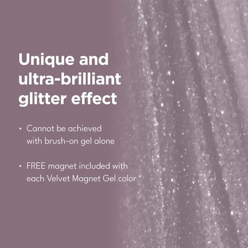 Miniatura 3 de Red Carpet Manicure Fortify & Protect - Esmalte de gel con imán de terciopelo bronce para uñas fuertes y saludables, impregnado con vitamina A