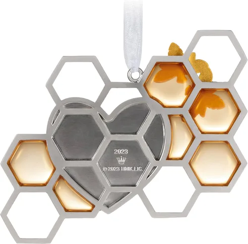 Miniatura 2 de Adorno de Navidad Hallmark Keepsake 2023, Nuestro amor es dulce, Abeja y panal