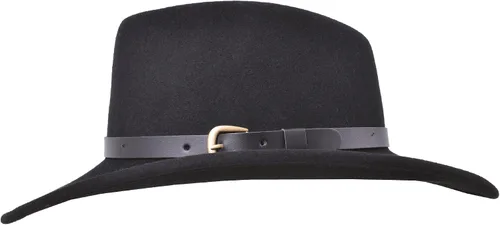 Miniatura 3 de Melbourne - Sombrero de fieltro de lana para mujeres/hombres, sombrero de vaquero con lágrima aplastable, sombrero de invierno y otoño Sombrero