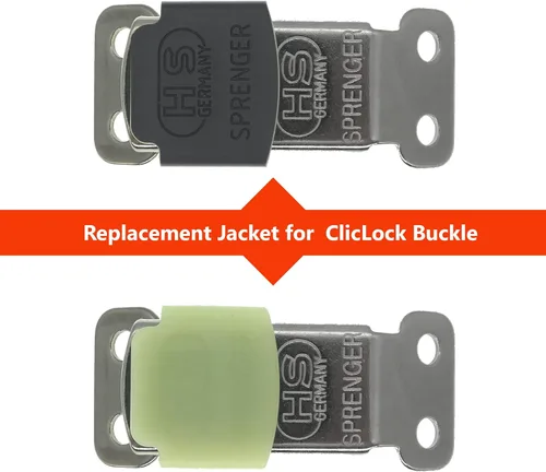 Miniatura 2 de Herm Sprenger Chaqueta de plástico para hebilla ClicLock cubierta protectora para cierre rápido del collar de perro Herm Sprenger con hebilla