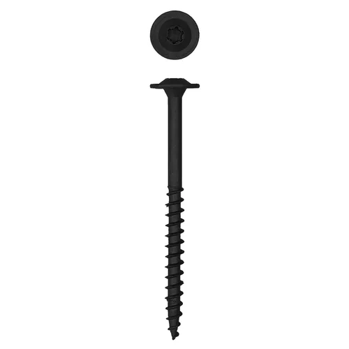 Miniatura 22 de SPAX Tornillos de retraso de madera estructural con cabezal de arandela exterior de 1/4" x 2-1/2", broca Torx T-Star (50 EA) incluida, resistente a
