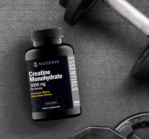 Miniatura 5 de Suplemento de Monohidrato de Creatina Premium en Píldoras Nugenix Essentials, 3000mg, 300 Cápsulas