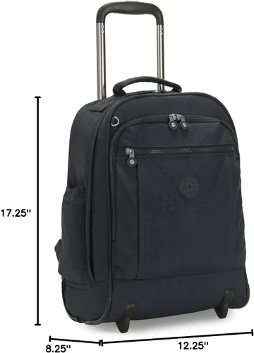 Miniatura 7 de Kipling Gaze - Mochila grande con ruedas para mujer, Tonal azul real
