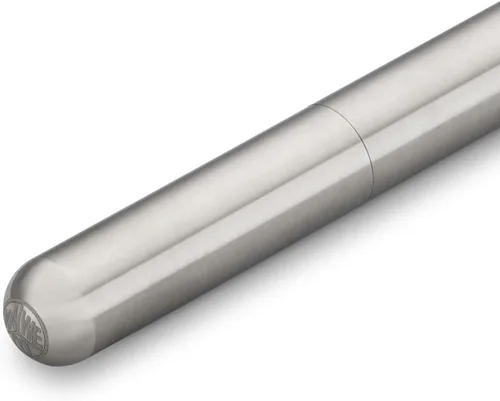 Miniatura 4 de Kaweco SPFM-SS - Pluma estilográfica, media, punta media, acero inoxidable, tipo compatible, importado genuino