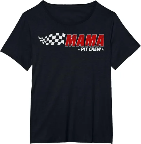 Miniatura 34 de Mama Pit Crew Race Car Birthday Family Matching Pit Crew Camiseta