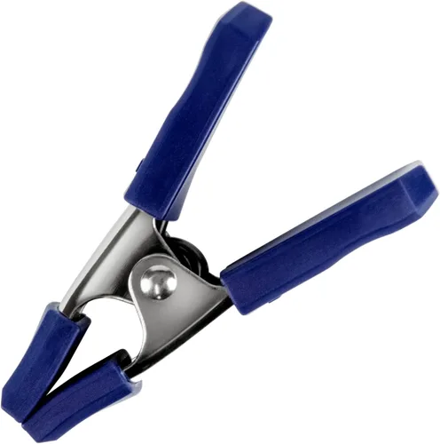 Miniatura 4 de IRWIN Tools - Abrazadera de resorte de metal, 1 pulgada (222601), color azul (paquete de 2)