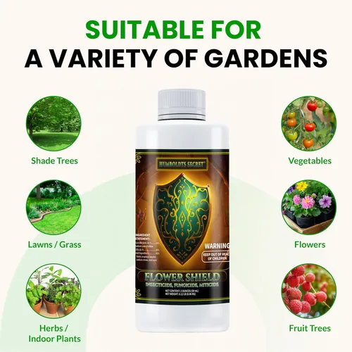 Miniatura 12 de Humboldts Secret Flower Shield Spray para el cuidado de plantas para aplicación y mantenimiento foliar de rutina Fórmula derivada naturalmente a