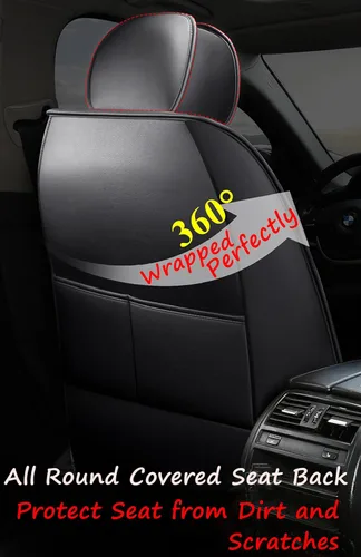 Miniatura 5 de Fundas de asiento de automóvil, juego completo para vehículos Nissan Frontier 2023, ajuste universal para la mayoría de los automóviles, protectores