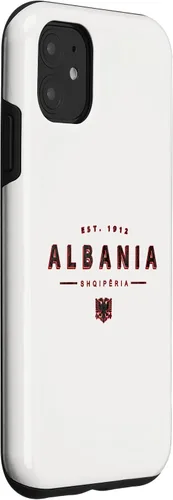Miniatura 3 de iPhone 11 Albania - Bandera albanesa - Funda Shqipëria