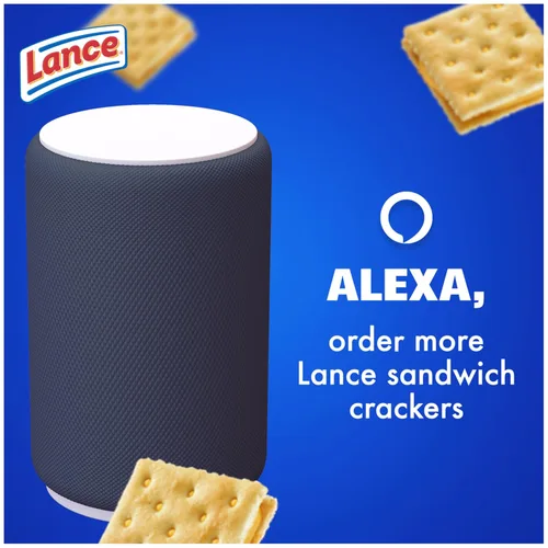 Miniatura 4 de Lance Galletas tipo sándwich, obleas de queso a la parrilla del capitán, caja de 8