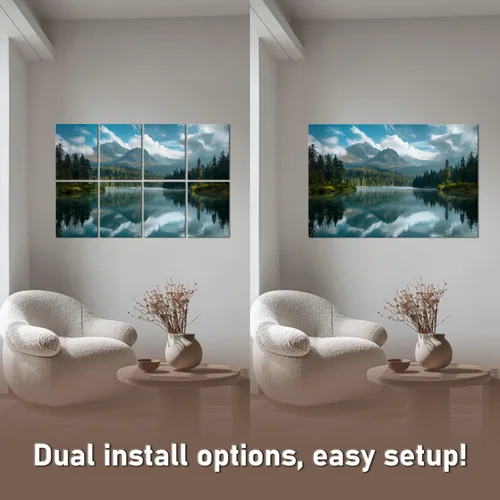 Miniatura 6 de FurnoFlexArt Paneles Acústicos Azulejos Decorativos para Habitación Espuma a Prueba de Sonido Paneles Absorbentes Amortiguación de Ruido Cancelación