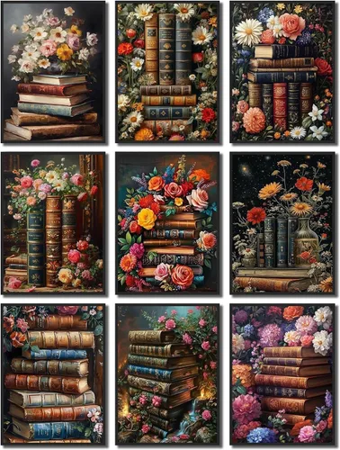 Miniatura 25 de Kits de pintura de arte de diamante de pájaros RYMILIE para adultos, pinturas de lunares de diamante para principiantes, pintura redonda 5D