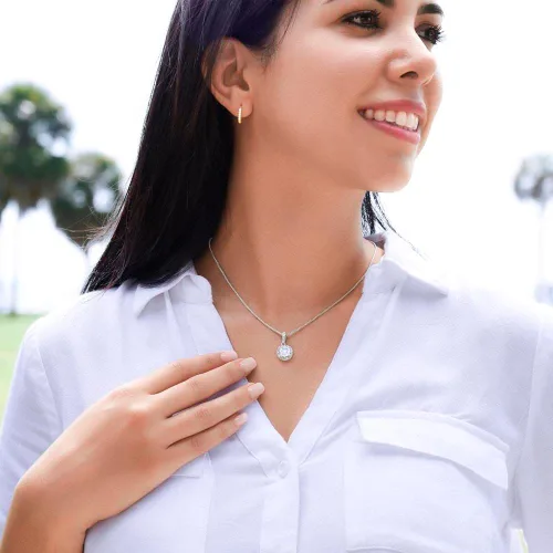 Miniatura 4 de Regalo Para Esposa Mi Alma Gemela Regalo Para Mujer Joya Collar Mensaje Personalizado Para Madre Joyería Para Mamá Regalo Aniversario De Matrimonio