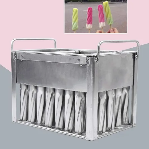 Miniatura 8 de 40 moldes de acero inoxidable para hacer helados, moldes para hacer helados congelados, moldes para hacer deliciosos helados