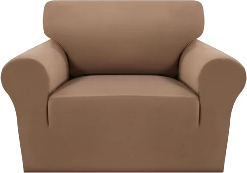 Miniatura 24 de MeilleMaison Funda elástica para sillón 2024, 1 pieza, lavable, protector de muebles para mascotas, funda de sofá antideslizante con parte inferior