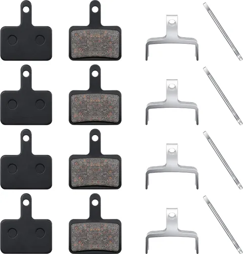 Miniatura 3 de Zonon 4 pares de pastillas de freno para bicicleta compatibles con TRP Tektro Shimano Deore Br-M575 M525 M515 T615 T675 M505 M495 M486 M485 M475