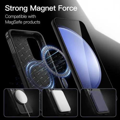 Miniatura 5 de JETech Funda para Samsung Galaxy S23 FE de 6.4 pulgadas, compatible con accesorios MagSafe, protección resistente de doble capa a prueba de golpes