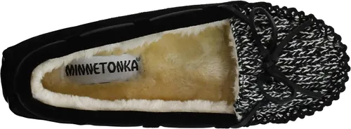 Miniatura 6 de Minnetonka - Pantuflas Cally de pelo sintético para mujer