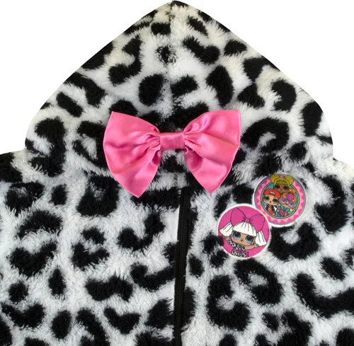 Miniatura 2 de L.O.L. Surprise! Sudadera con capucha con cremallera para niñas, LOL Surprise con capucha para niñas