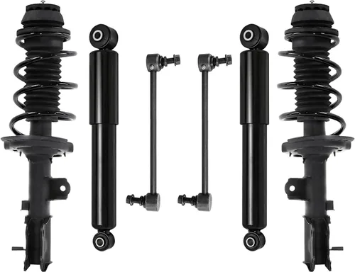 Miniatura 9 de Detroit Axle - Kit de puntales delanteros de 6 piezas para Ford Escape 2014-2019, 2 puntales y muelles helicoidales, 2 enlaces de barra