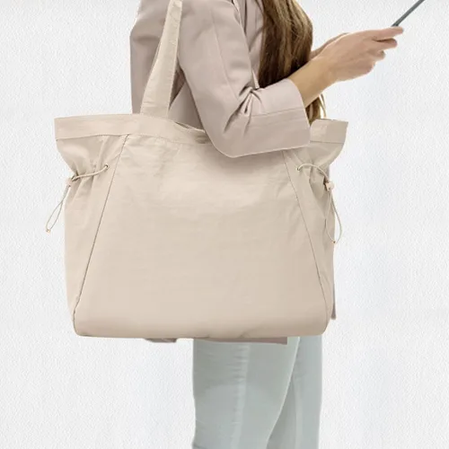 Miniatura 6 de Bolsa grande para mujer, bolsa de hombro ligera para viajes, playa, entrenamiento, compras