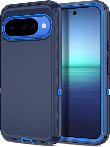 Miniatura 46 de I-HONVA Funda para Google Pixel 7 a Prueba de Golpes/Polvo/Caídas de 3 Capas con Protección Completa del Cuerpo [Sin Protector de Pantalla] Funda