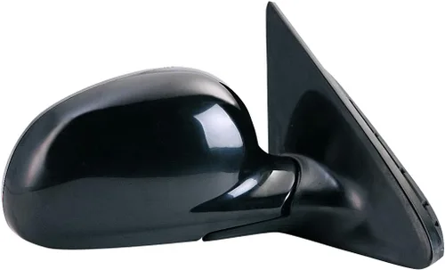 Fit System Espejo lateral del pasajero para Honda Civic Hatchback/Coupe, negro, plegable, Power