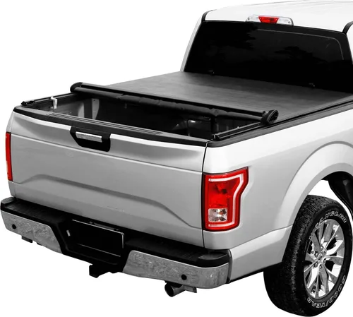 Cubierta Tonneau suave enrollable para Ford Maverick 2022-2023, fundas para caja de camioneta compatibles con Ford Maverick 2022 2023 4.6 pies 53