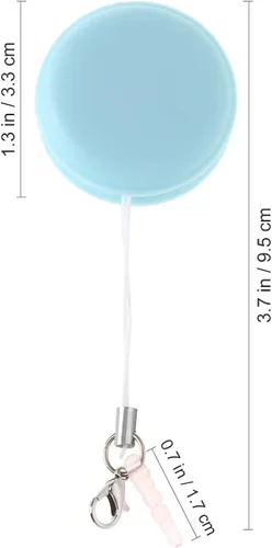 Miniatura 2 de Macaron - Juego de limpiador de teléfono: cepillo suave portátil y paño de microfibra lavable para teléfono celular, tabletas, lentes, bonito diseño