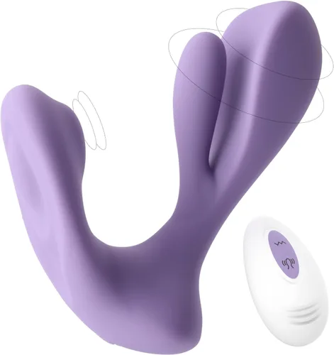 Vibrador de Tracy's Dog para mujeres - Juguetes sexuales portátiles con molienda del clítoris y rotación del punto G para estimulación dual, 10