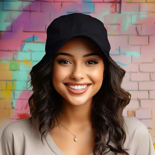 Miniatura 3 de DALIX Gorra de béisbol para papá, lisa, para hombre, mujer, algodón, ajustable, en blanco, sin estructurar, suave