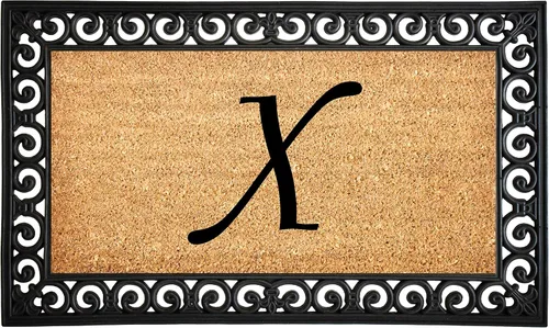 Miniatura 5 de Calloway Mills 104131830 Gabriel - Felpudo monograma, 18 x 30 pulgadas Letra B