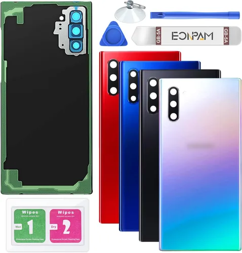 Miniatura 9 de Reemplazo de cristal trasero para Samsung Galaxy Note 10+ Plus SM-N975 Carcasa trasera con lente de cámara + kit de herramientas de reparación