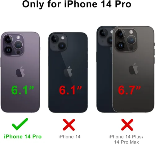 Miniatura 2 de bemal Funda para iPhone 14 Pro con protector de pantalla, silicona líquida de ajuste delgado, forro de microfibra suave, diseñada para mujeres