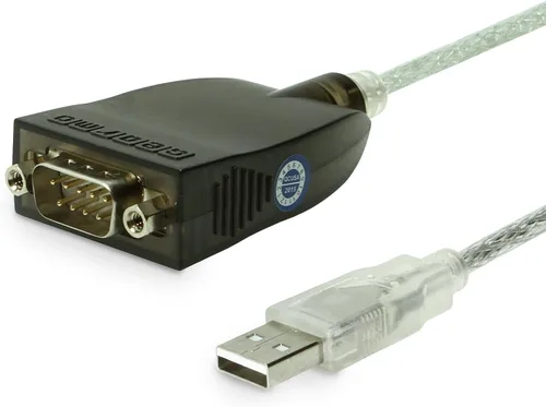 Miniatura 7 de Gearmo Adaptador serie USB C a RS232 con chip FTDI Indicadores LED de transferencia de datos de alta velocidad compatible con plataforma cruzada