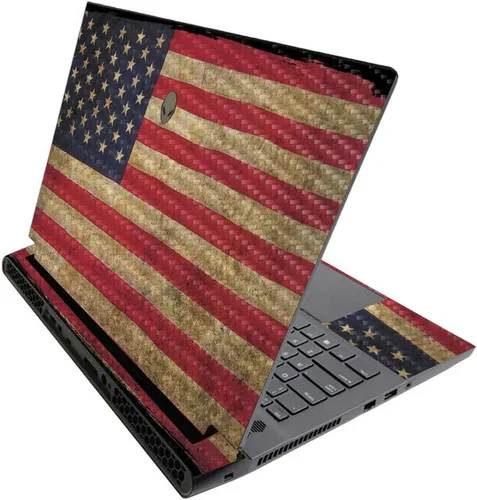 Miniatura 711 de MightySkins - Skin brillante con purpurina para Alienware M17 R3 (2020) y M17 R4 (2021) - Diversión de los años 90 Acabado duradero con purpurina