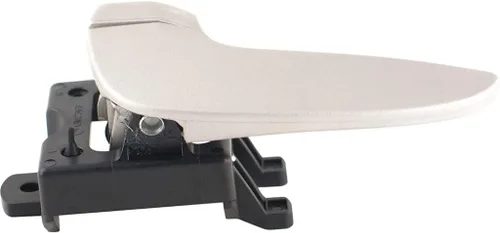 Miniatura 2 de Para Buick Rendezvous 2002-2007 Manija de puerta interior delantera o trasera, lado del conductor gris Con botón de bloqueo de puerta
