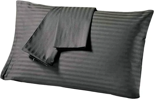 Miniatura 20 de Comfort Beddings Juego de 4 fundas de almohada estándar, 100% algodón orgánico, 600 hilos, fundas de almohada de algodón marrón de alta calidad
