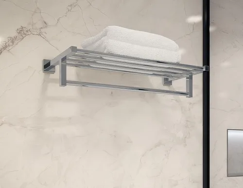 Miniatura 2 de Symmons 363TS-22 Duro - Toallero de pared con barra en cromo pulido (22 pulgadas)