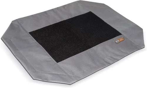 Miniatura 16 de K&H Pet Products Cuna para mascotas original, cama elevada para perros, malla verde/negra, mediana, 32 x 25 x 7 pulgadas