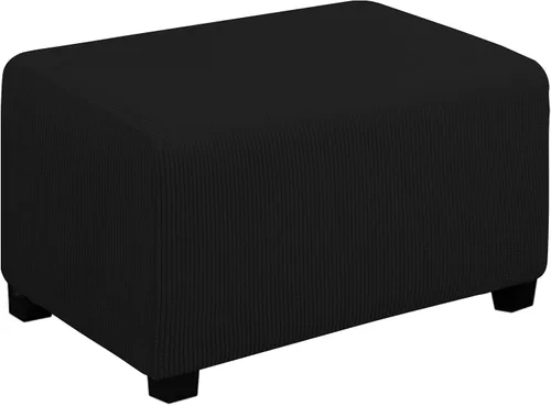 Miniatura 50 de Easy-Going Funda Elástica para Otomana Taburete de Almacenamiento Plegable Protector de Muebles Funda Rectangular Suave con Parte Inferior Elástica