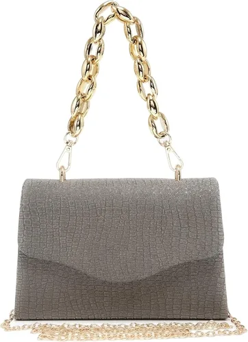 Bolso de noche con purpurina brillante para mujer, bolso de mano con asa superior para boda, fiesta, graduación, cóctel nupcial