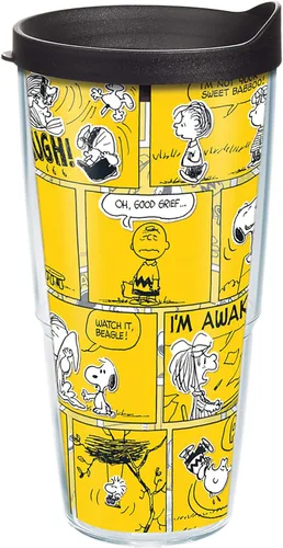 Miniatura 16 de Tervis Peanuts™ - Vaso aislado 70th Comic Strip de 16 onzas, transparente
